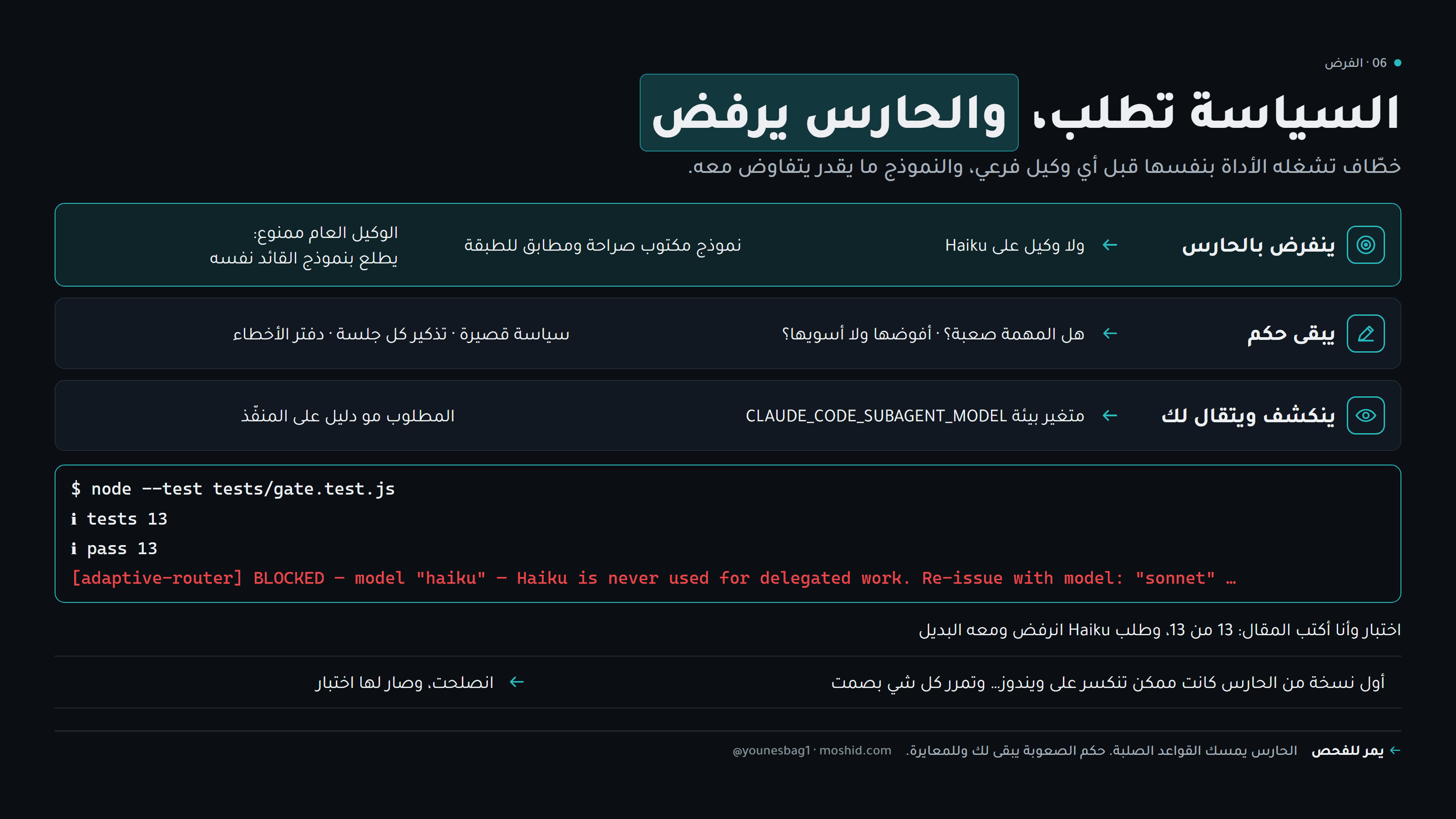 ثلاث طبقات — اللي ينفرض، واللي يتذكّر، واللي ينكشف ويتقال لك
